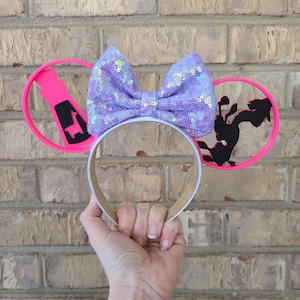 Emperor’s New Groove park mouse Ears, Kuzco Mouse Ears, ENG Inspired 3D Printed Ears, Yzma potion Inspired Mouse Ears, ENG park mouse ears