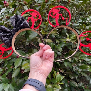 Mushu park Mouse Ears, Mulan Inspired 3D Printed Ears, Mushu Inspired Mouse Ears, Mushu 3D mouse ears, mushu park mouse ears, mushu ears
