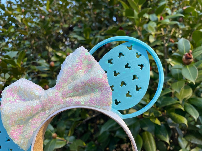 Easter park Mouse Ears, 3D Printed Mouse Ears, Easter 3D Ears, Easter mouse Ears, Easter Egg Ears, Mouse easter egg park mouse ears image 5