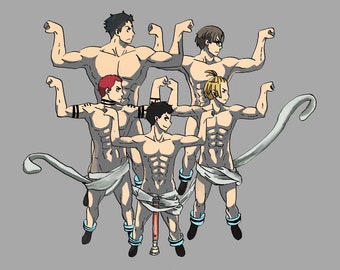 Fire Force Art - Etsy