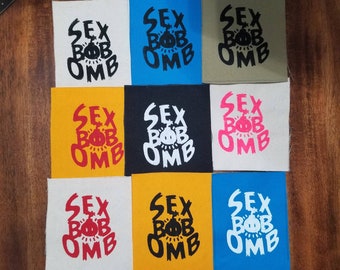 Parche punk DIY de Sex Bob Bomb Scott Pilgrim contra el mundo