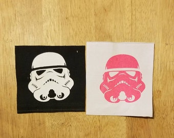 Parche punk DIY de Stormtrooper de Star Wars