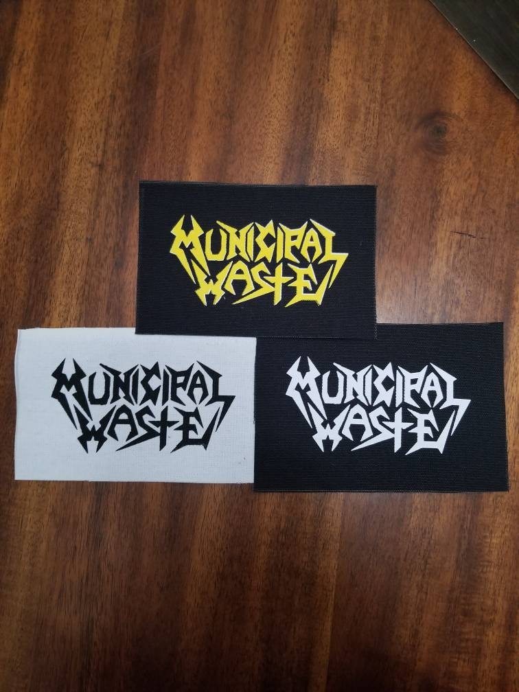 Municipal Waste DIY Punk Patch Metal Patch - Etsy