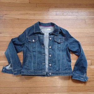 Denim Jacket womans size XL