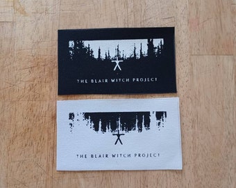 The Blair Witch Project DIY punk patch canvas patch horror patch