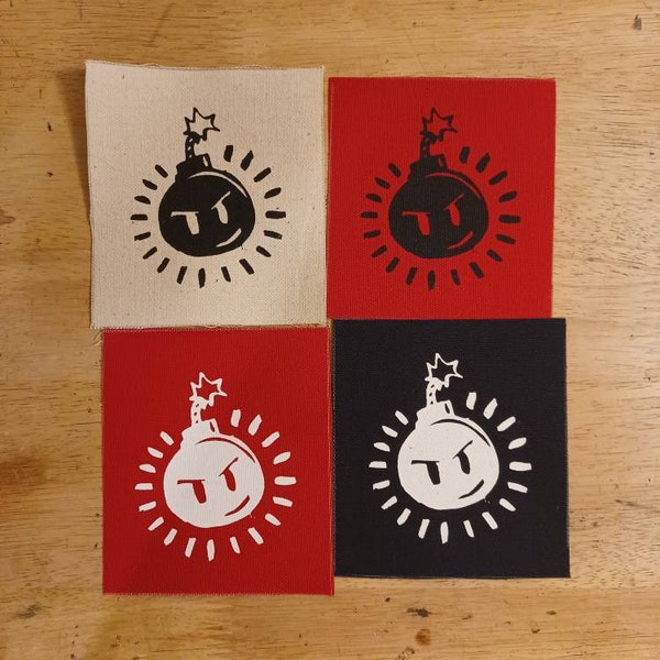 Sex Bob Bomb DIY punk patch Scott pilgrim vs the world