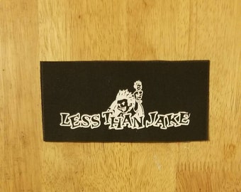 Parche ska punk DIY de Less Than Jake