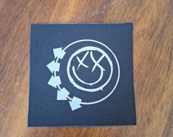 Blink 182 DIY Punk Patch Leinwandaufnäher