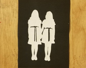 Parche punk de Shining Twins, parche metal