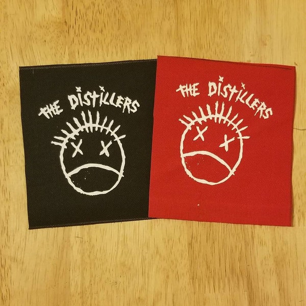 Distillers fronsen logo DIY punkpatch