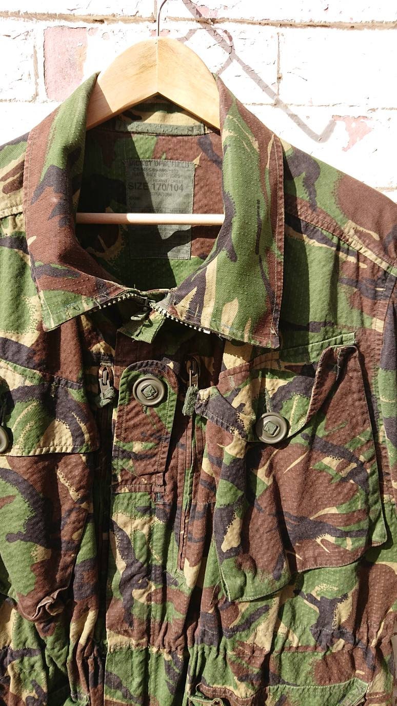 DPM Ripstop Combat Jacket Soldier 95 Genuine issue woodland camo jacket 190/120 DPM Ripstop Combat Jacket Soldier 95 Genuine issue woodland camo jacket 190/120