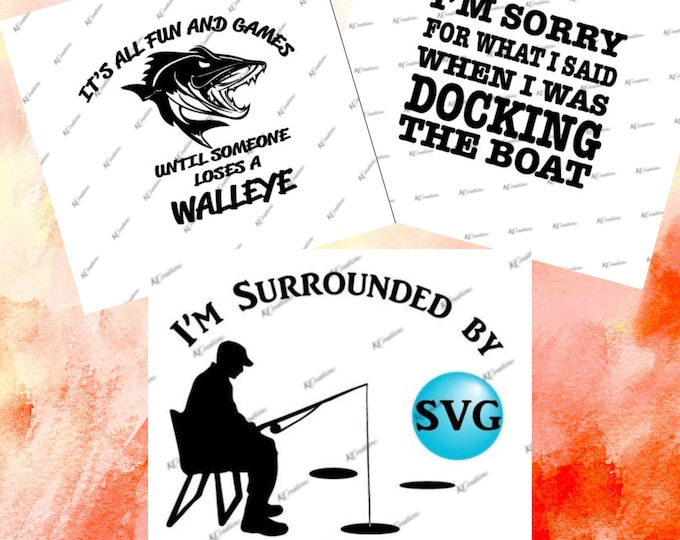 Download Fishing Kcreations Svg S Digital Downloads