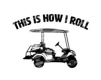Download Golf Cart Svg Etsy