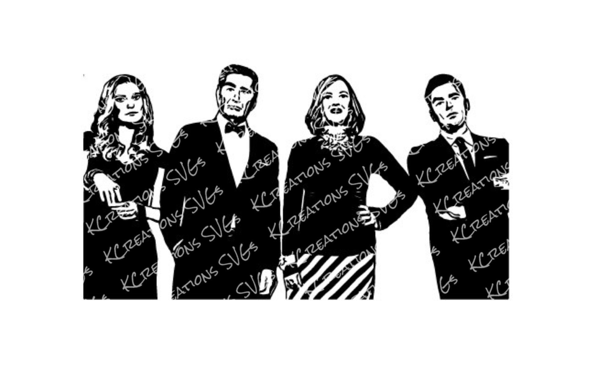 Download Schitts Creek SVG Cut File Download Cricut & Silhouette Compatible
