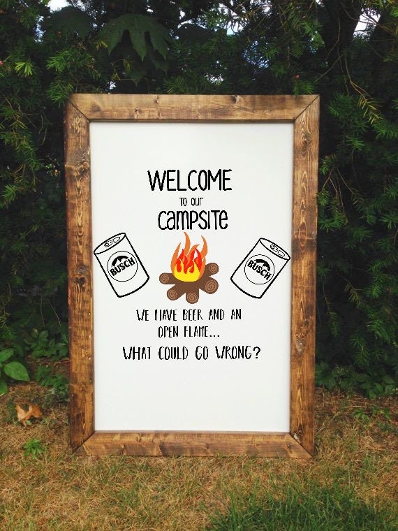 Download Welcome to our Campsite SVG Cut File Download Cricut or Silhouette Compatible