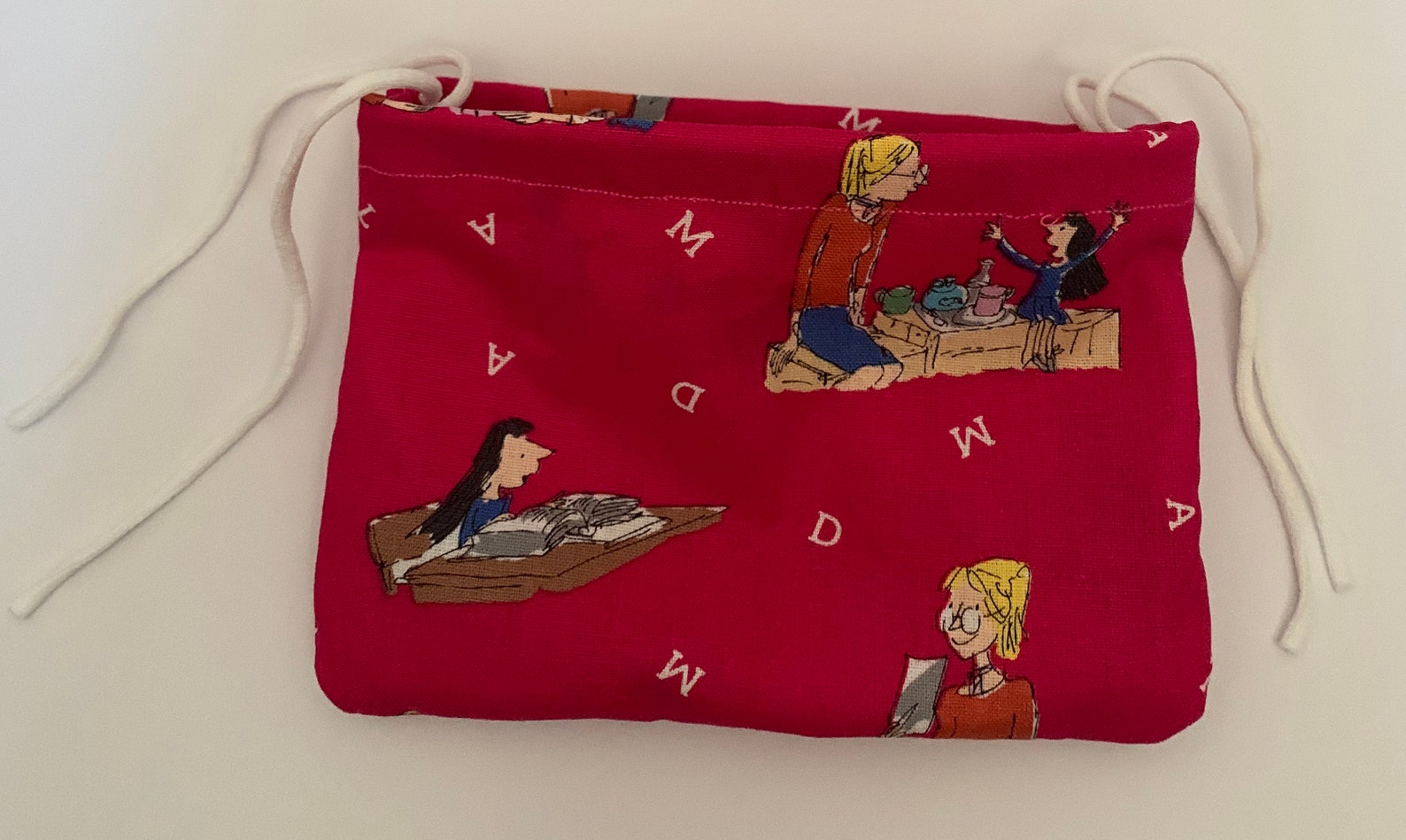 Limited edition matilda drawstring bag Etsy