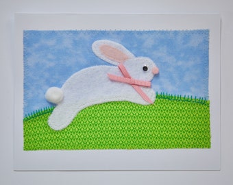 hopping rabbit card