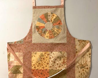 handmade patchwork apron