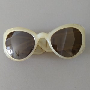 Vintage European 1950s Sunglasses Mid-century Sunglasses Retro Cat Eye Sunglasses image 1