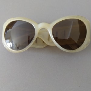 Vintage European 1950s Sunglasses Mid-century Sunglasses Retro Cat Eye Sunglasses image 5