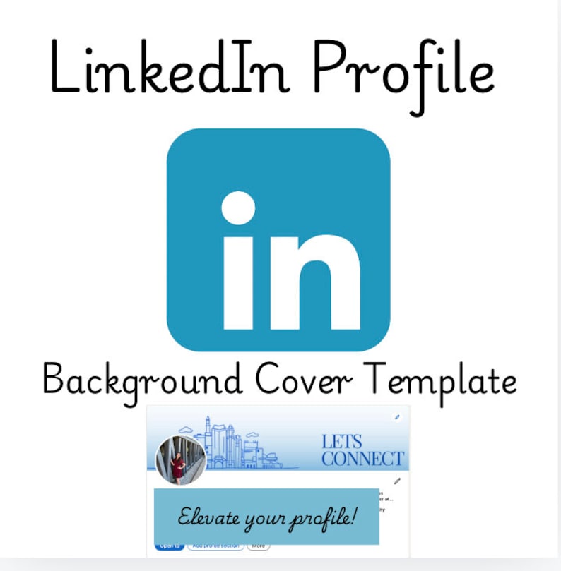 Linkedin Profile Cover Background, Downloadable Wallpaper, Editable ...