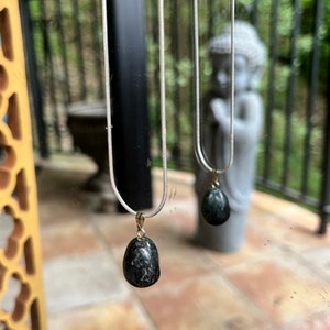 Shungite Pebble Pendant