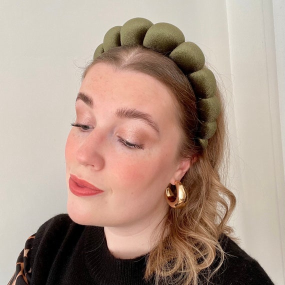 Fascia Per Capelli In Velluto Leggermente Imbottita - Accessorio Per