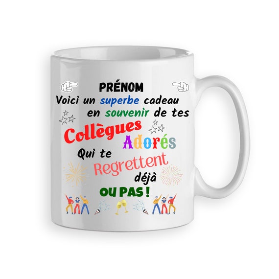 CCadeau original départ retraite - Mug j'suis retraité modèle pour femme