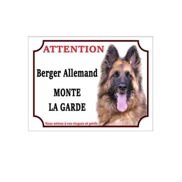 Plaque Attention Chien Berger Allemand En Aluminium 15x20 Cm - Signalétique Décorative Pour Porte Ou Jardin Panneau Aluminium Personnalisable Plaque Attention Chien Berger Allemand En Aluminium 15x20 Cm - Signalétique Décorative Pour Porte Ou Jardin Panneau Aluminium Personnalisable