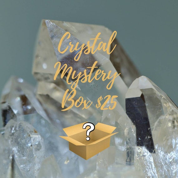 Crystal Mystery Box Etsy