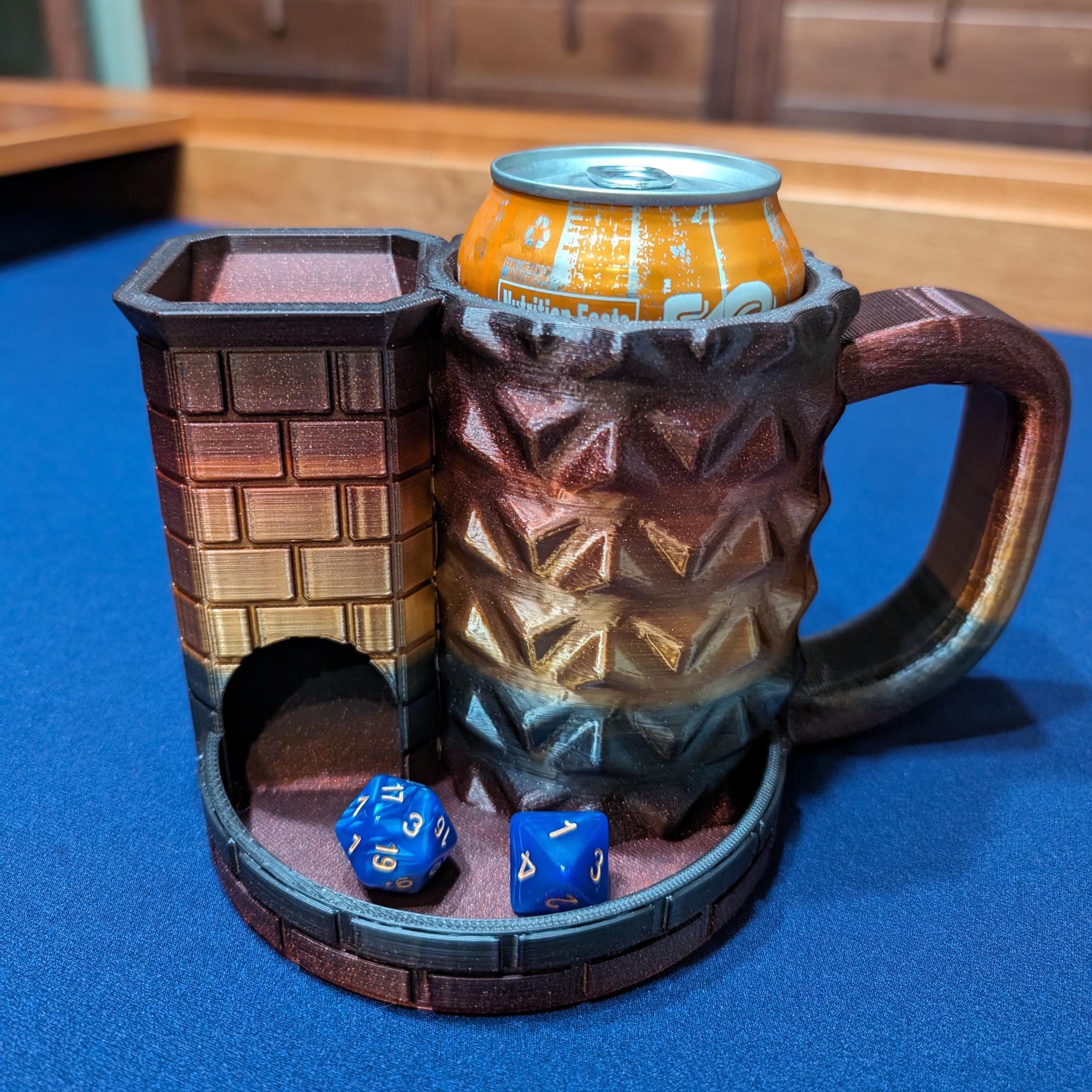 The Broken Token - Würfelturm aus Holz Spiel | The Broken Token