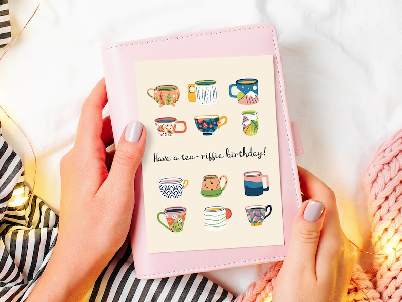Tea Birthday Card | 