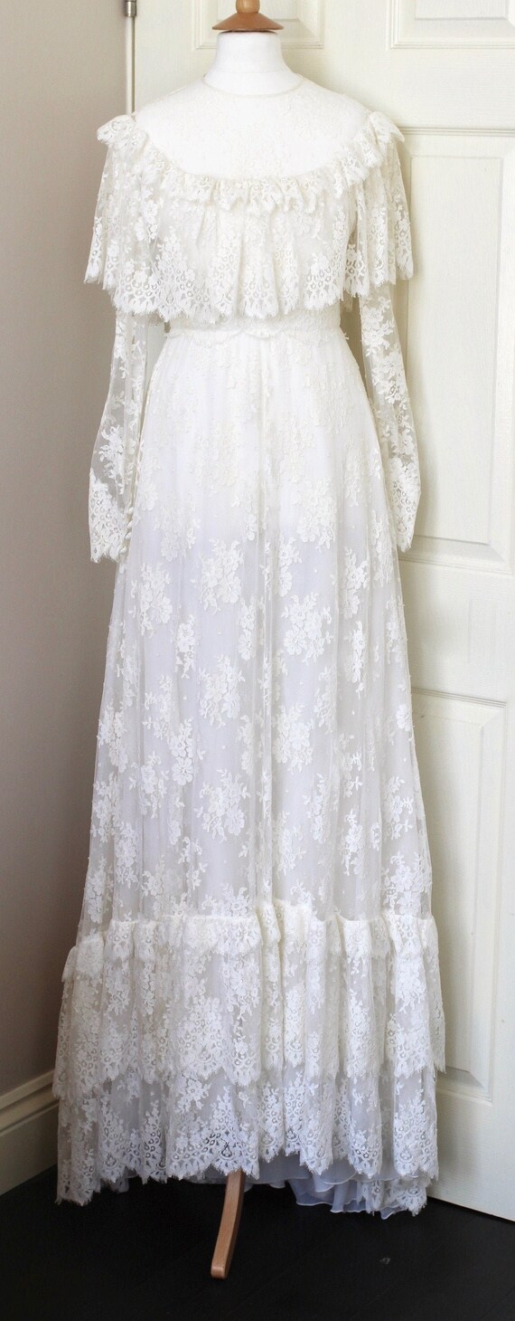 vintage french wedding dress