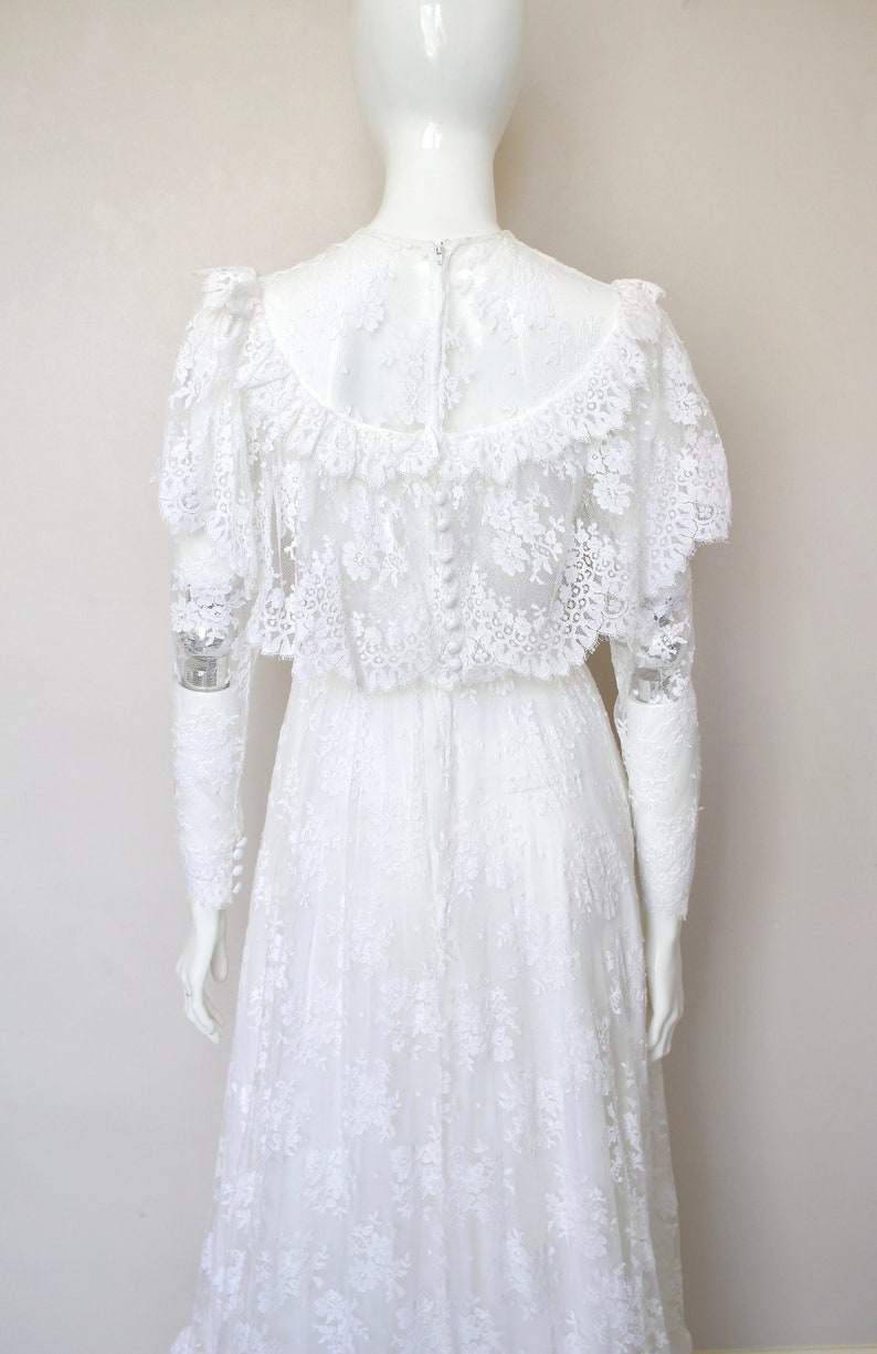 JACQUES HEIM Les Mariees French Vintage Lace Tule Wedding - Etsy