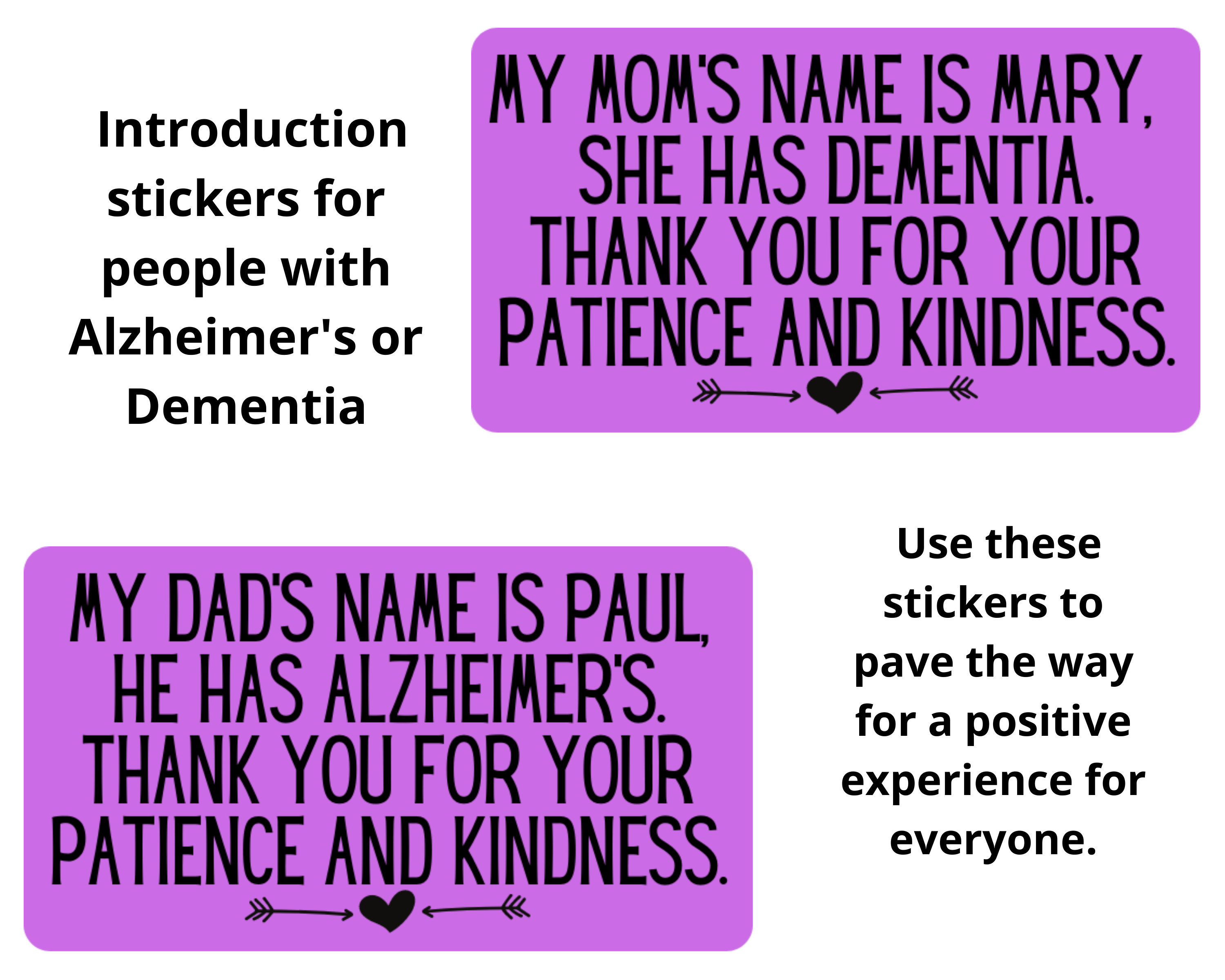 Id Card For Dementia Patients