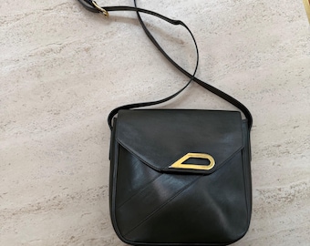 Bolso bandolera Delvaux Radieux de piel – Verde oscuro