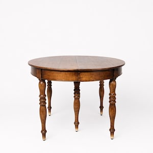 Antique Solid Oak Extending Dining Table – 375 cm