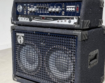 Cabezal amplificador de bajo SWR Workingman’s 4004 con gabinete 2x10