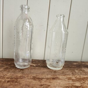 Vintage Pyrex and Beck&#39;s Glass Nursing 8 Ounce Bottles