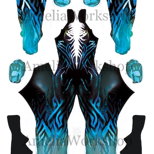 Phantom Assassin | Manifold Paradox | Arcana | PA | Cosplay | Pattern | Suit | Digital | File for download | Visual Art