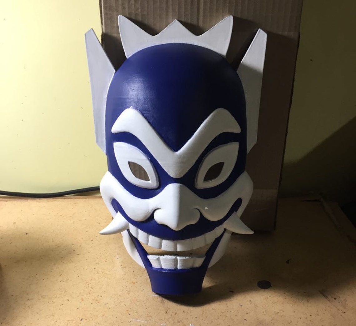 How To Make Blue Spirit Mask