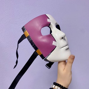 Sally Face Mask | HALLOWEEN | Sally Face Cosplay | Mask | Mask replica | Mask costume | Hand painted | With Straps