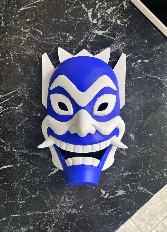 Blue Spirit Mask Cosplay Prince Zuko's Mask - Etsy