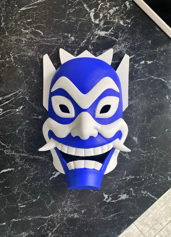 Blue Spirit Mask Avatar Cosplay Prince Zuko's Mask Etsy