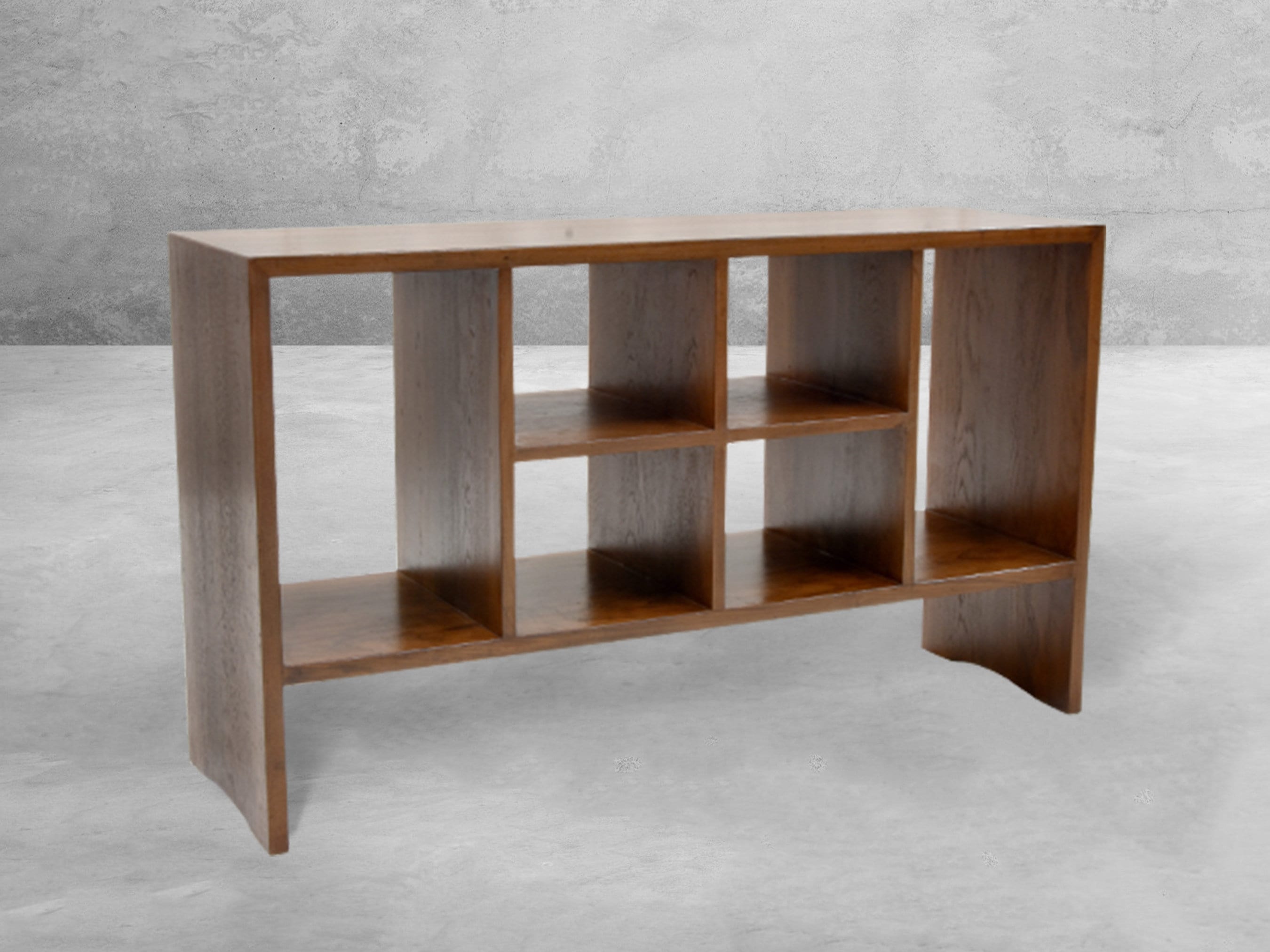 Pierre Jeanneret Inspired 6 Hole File Rack | Solid Teakwood