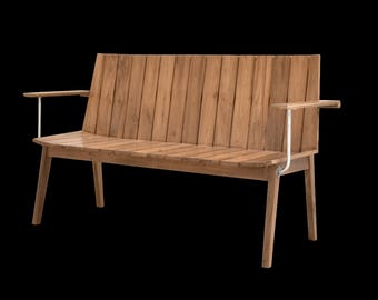 Arata Slatted Bench