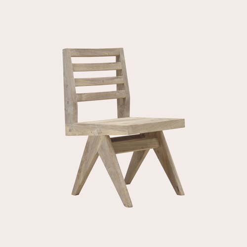 Pierre Jeanneret Outdoor Slatted Easy Chair Etsy