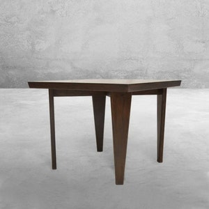 Pierre Jeanneret Inspired Square Dining Table - Reclaimed Teakwood Handmade in India