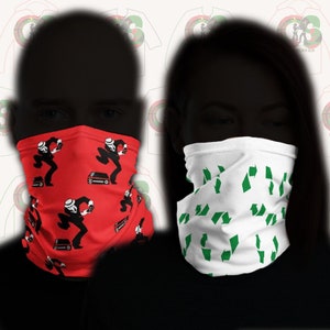 Custom Print On Demand Snood For New Orders Neck Gaiter Neck Warmer Headband Face Mask