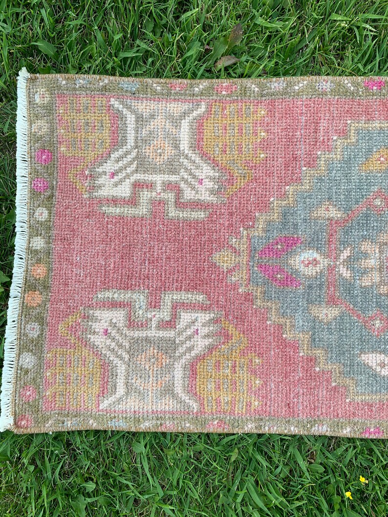 Wool Front Door Rugs Distressed Low Pile Rug Small Rug Bohemian Rug Decorative Rug,1/'5/'/'x3/'/'ft Bath Mat Anatolian Rug Door Mat